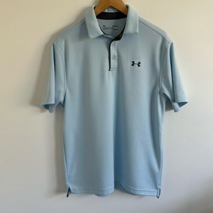 Under Armour Men’s Light Blue Polo